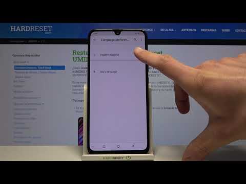 Cómo cambiar idioma a español en UMIDIGI F1 - poner Umidigi en español