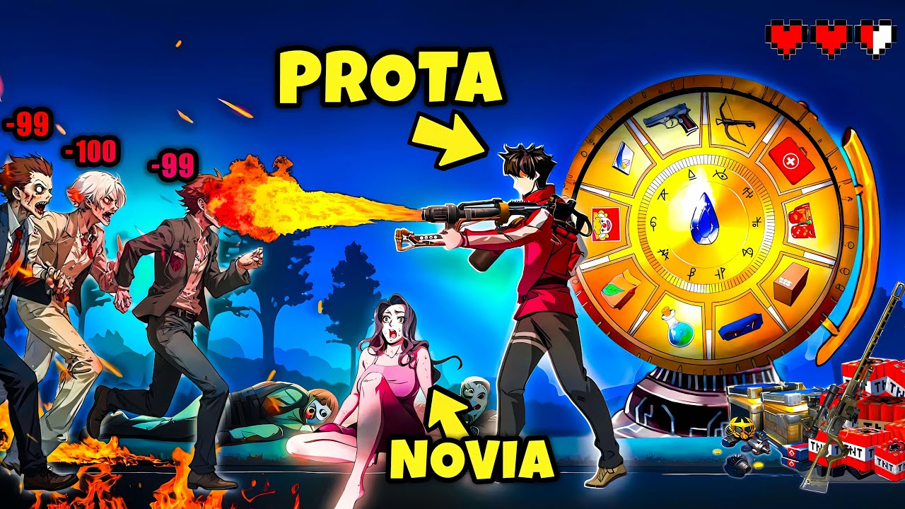 💥 SU NOVIA LO TRAICIONÓ PERO ELIMINA ZOMBIS PARA GANAR RECURSOS EN LA RULETA | RESUMEN MANHWA