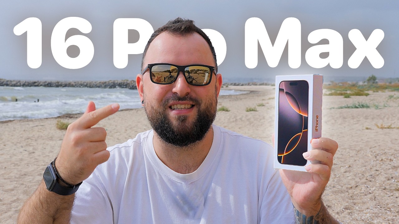 Apple iPhone 16 Pro Max 256GB Natural Titanium (MYWY3) video preview