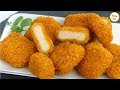Homemade Chicken Nuggets Recipe by Tiffin Box | How To Make Crispy Nuggets for kids lunch box