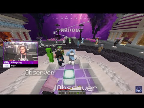 Sneeg VODs - Twitch Rivals:  Minecraft MOBA w/ Krtzyy, TapL, BoomerNA, and Gumi!!