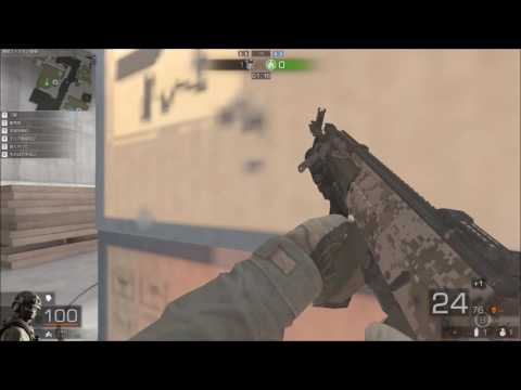 【Black Squad】2016/11/11フリー5on5　3killその１【Guren】