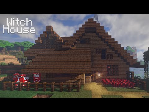 WALTER MINECRAFT -  Minecraft: Witch's House Tutorial ||  Architecture Course |  Witch House Tutorial Minecraft