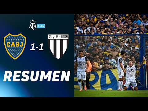 Boca Juniors 1 vs. 1 Gimnasia Mendoza | #TorneoApertura2026 | RESUMEN | FECHA 8