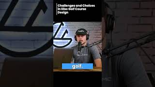 What should course design focus on? #discgolf #sports #podcast