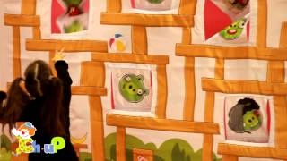 Аттракцион Angry Birds на праздник