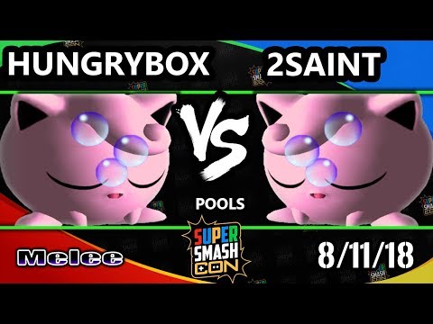 SSC 2018 SSBM - Liquid` Hungrybox (Jigglypuff) Vs. MNT | 2Saint (Jigglypuff) Smash Melee Pools