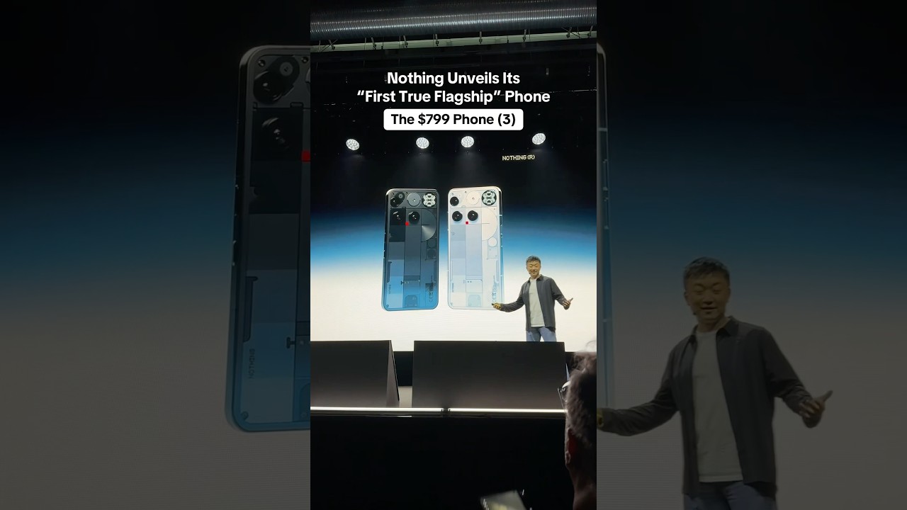 Nothing Unveils The $799 Nothing Phone (3)