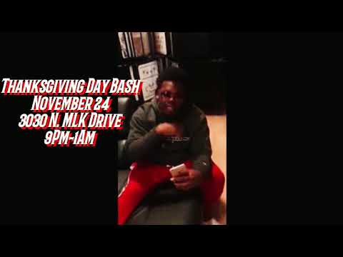 Thanksgiving Day Bash Starring Lil Chicken & YBN Kenny 11/24/17 3030 N. MLK Drive
