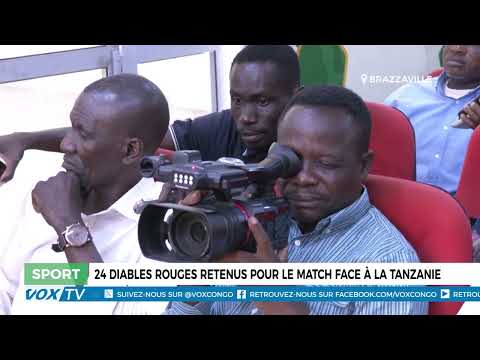 24 Diables Rouges sélectionnés pour le match face à la Tanzanie