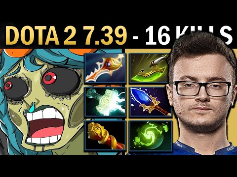 Muerta Gameplay Miracle with 16 Kills and Rapier - Dota 7.39