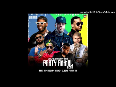 Daddy Yankee Ft Anuel AA, Nicky Jam, Maluma, Farruko, Charly black, Boy C - Party Animal Remix