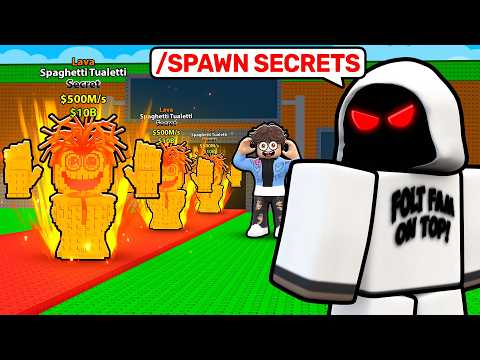 I Downloaded HACKS In Steal A Brainrot..