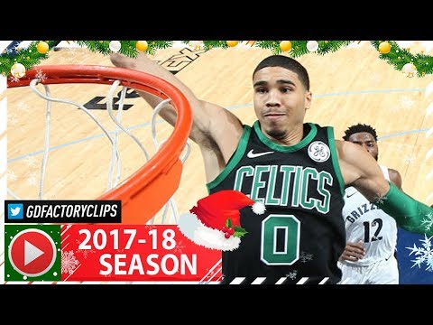 Jayson Tatum Full Highlights vs Grizzlies (2017.12.16) - 19 Pts, 9 Reb, 2 Blocks