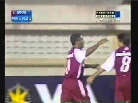 Brasileirão 2004 - Paysandu 3 x 3 Fluminense - Gol de número 900º da carreira de Romário