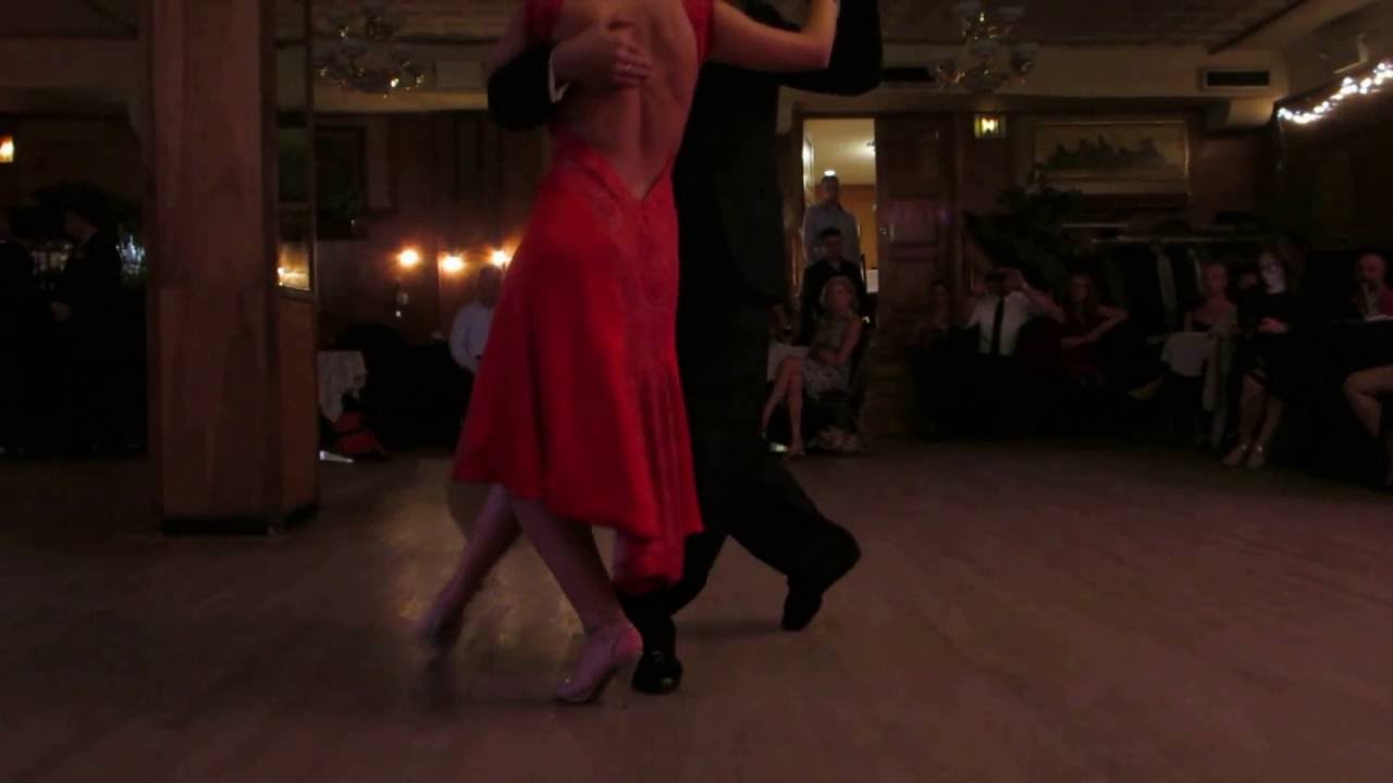 Lorena GOnzalez & Gaston Camejo @ LA MILONGA ROSA . Friday, October 14, 2016