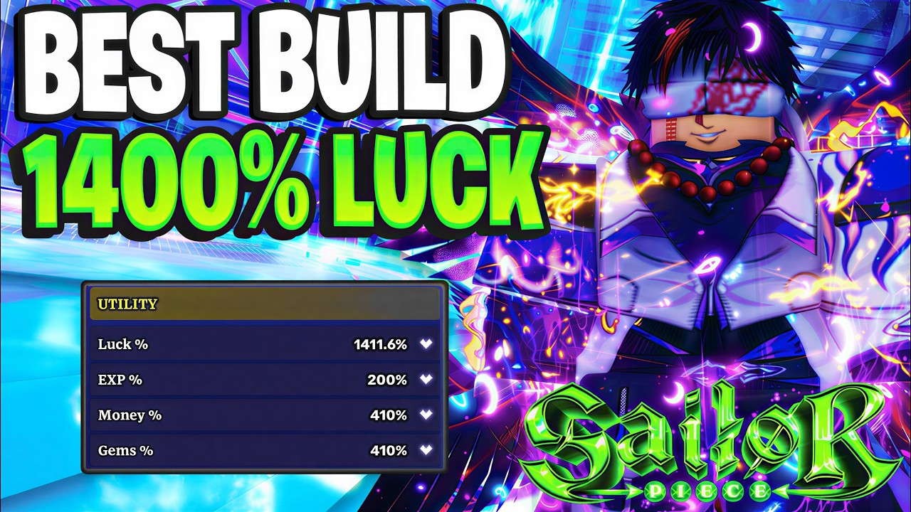 How To ABUSE The 2x Luck Event With A 1400% Luck Build In Sailor Piece! (Roblox)