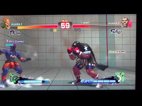 West Coast Warzone 4-USF4 Top 16 - Keno (Balrog (Boxer)/Guy) vs FilipinoChamp (Dhalsim)