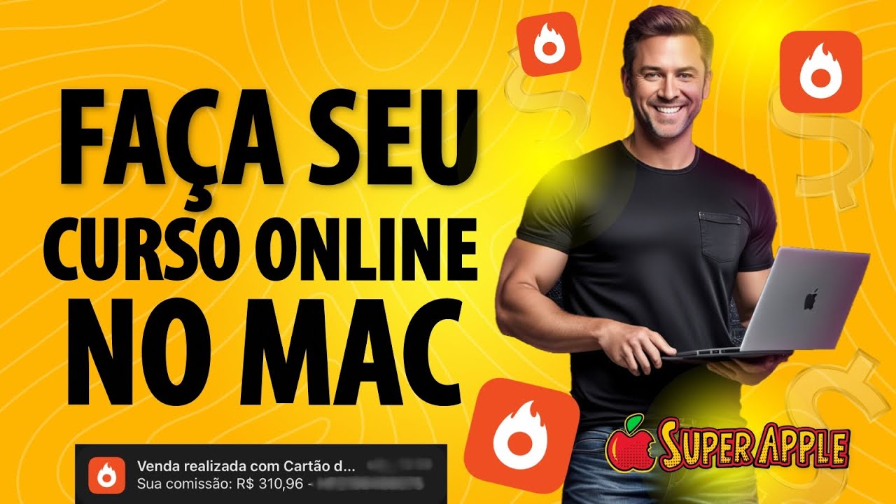 GANHE DINHEIRO COM SEU MAC - GRAVE SEU CURSO ONLINE NO MACBOOK - PASSO A PASSO!