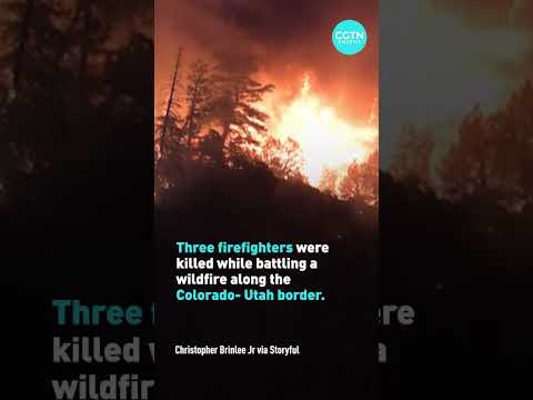 3 firefighters killed battling Colorado wildfire