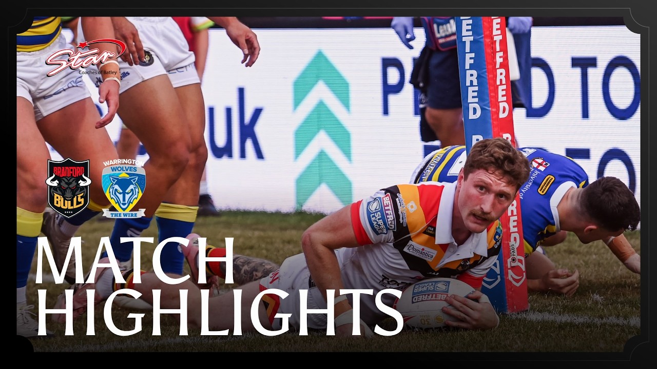 Bulls Face Wolves. Highlights.