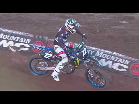 AMAスーパークロス Rd16 250SX レースハイライト動画