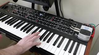 Video thumbnail for DSI Prophet Rev 2 & Behringer DR600 Digital Reverb by 3rdStoreyChemist