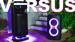 JBL Partybox 520 Vs Sony ULT Tower 10