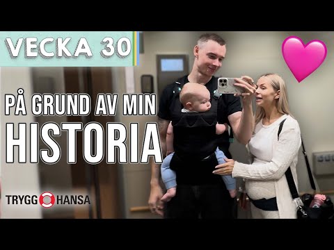 SKA PÅ TILLVÄXTULTRALJUD  - Caroline & Ben vecka 30