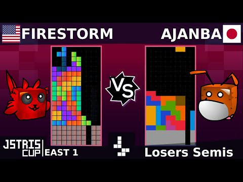 Jstris Cup East 1 - FireStorm Vs. Ajanba - Losers Semis