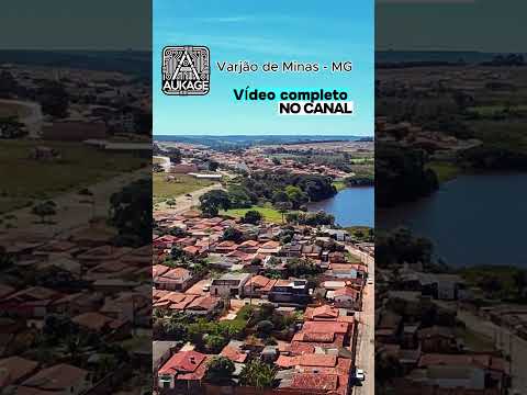 Varjão de Minas - MG: A tranquilidade do interior mineiro vista do alto 🌄🏡