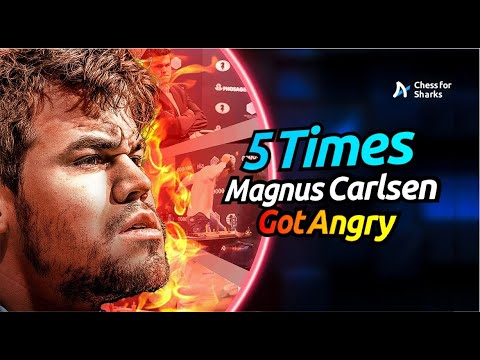 5 Times Magnus Carlsen Completely Lost His Cool