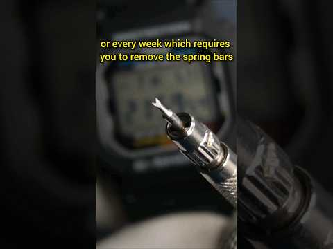 Don't change the G-shock Straps Often ⛔ #casio #gshock #shorts