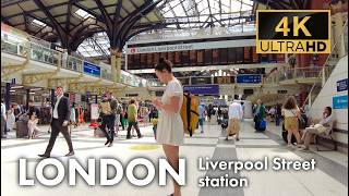 Inside London's Busiest Station: Liverpool Street Station Virtual Tour & Walkthr