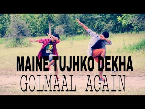 himanshu choube aka droid dance on maine tujhko dekha including stunts