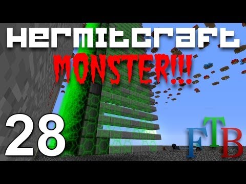 Hermitcraft FTB Monster Ep. 28 - Tunnel Bore Army !!! (MFFS Cal)