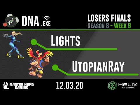 DNA.EXE S8:W10 - Lights (Cloud, Zero Suit Samus) Vs. UtopianRay (Banjo) - Losers Finals