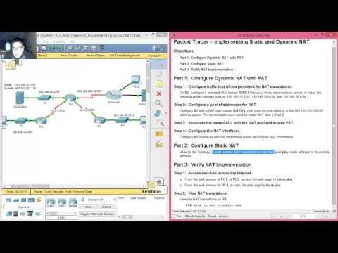 11.2.3.6 Packet Tracer - Implementing Static and Dynamic NAT