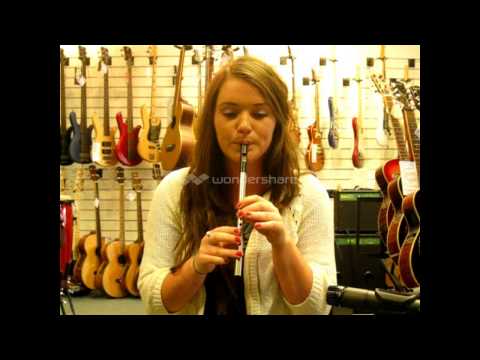 Dixon Trad High D Whistle Nickel Played by Aisling O'Neill of Hobgoblin Music Canterbury