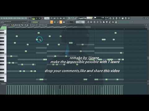 how to make Coco Jone  Good To Be Home  instrumental fl studio 1lawre remakes