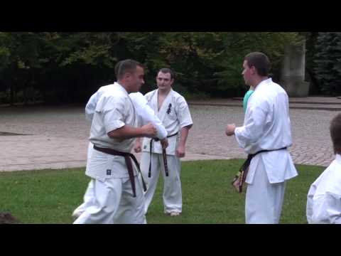 Совместные сборы школы карате DANKEZU и школы карате из С-Петербурга.