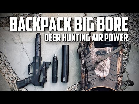 Backpack Big Bore Airgun Deer Hunting: Evanix Rex P .50 Cal