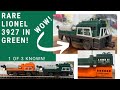 Rare Lionel Postwar 3927 Track Cleaning Car In Green