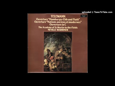 Telemann : Overture in C major 'Hamburger Ebb' und Fluth' (Wassermusik) TWV 55:C3