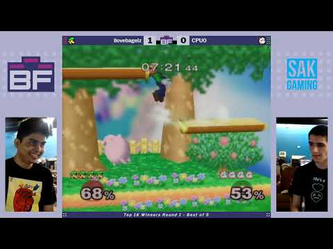 Battlefield: Rebirth Winners Quarters - ilovebagelz (Luigi) vs CPU0 (Jigglypuff)