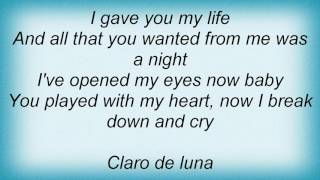Alexia - Claro De Luna Lyrics