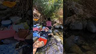 #shorts  Relaxing the beauty of nature calming sounds of the river