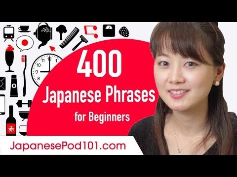 400 Everyday Life Japanese Phrases for Beginners