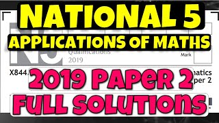 N5 Applications 2019 Paper 2