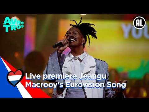 Live premiere of Jeangu Macrooy’s Eurovision Song for the Netherlands